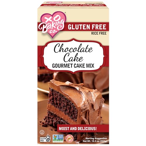 Gluten Free Chocolate Cake Gourmet Cake Mix; Non (19.5 Ounce)