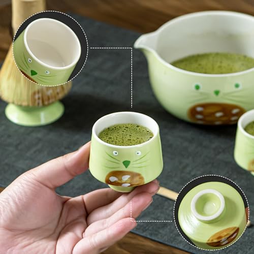 Matcha Whisk Set with Spout (6 Count)