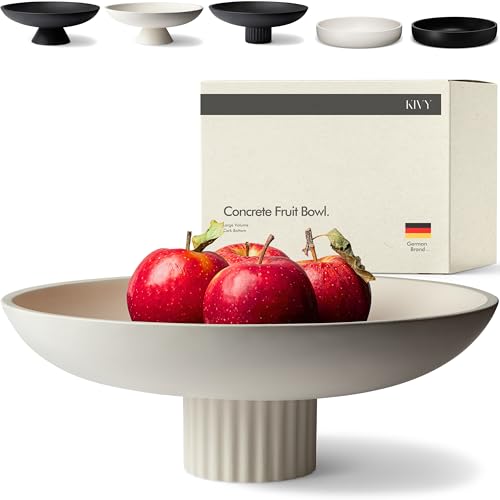 Concrete Fruit Bowl for Kitchen Counter