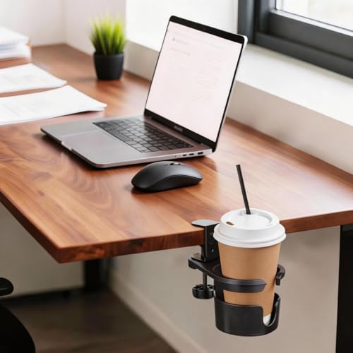 No Drill Desk Cup Holder Clamp