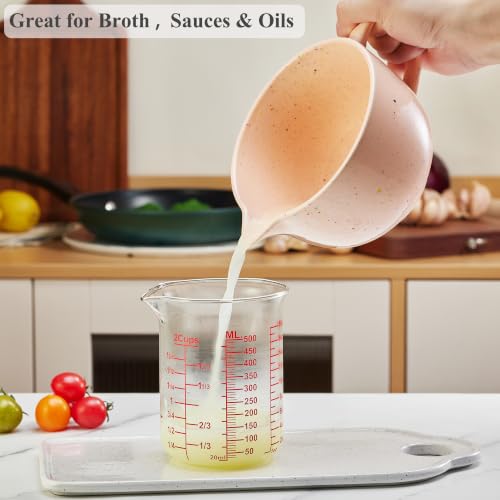 Borosilicate Glass Measuring Cup