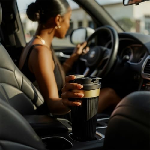 Vacuum Insulated Stainless Steel Travel Coffee Mug