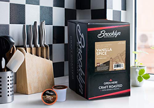 Roastery Vanilla Spice Flavored Coffee Pods (40 Count)