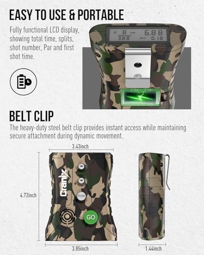 Professional Shot Timer for Shooting Competition