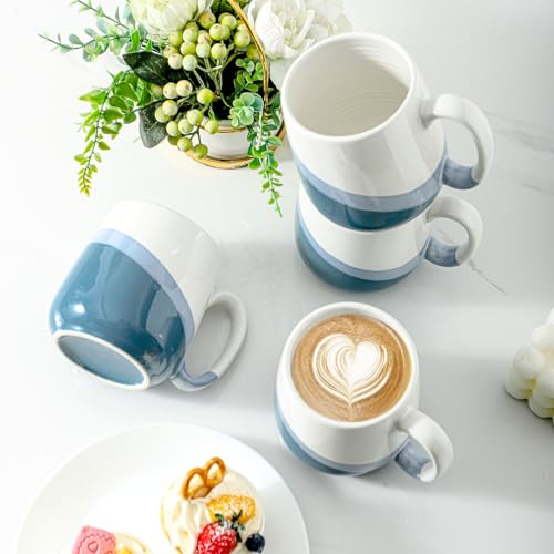 Coffee Mugs Set of 4 (4 Count)