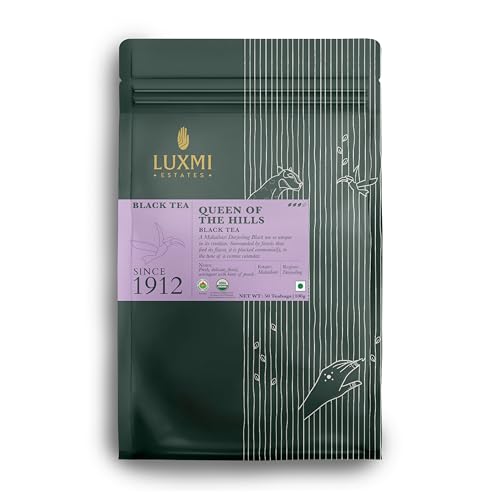 Estates Queen of the Hills Organic Black Tea (50 Count)