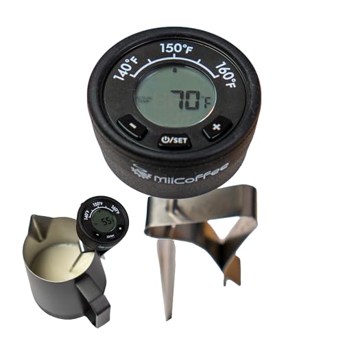 Digital Milk Frothing Thermometer with Clip