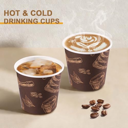 600 Pack 4 oz Small Coffee Cups (600 Count)