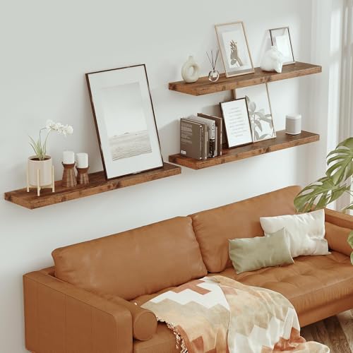 Single Floating Shelves 48x10” Set of 1