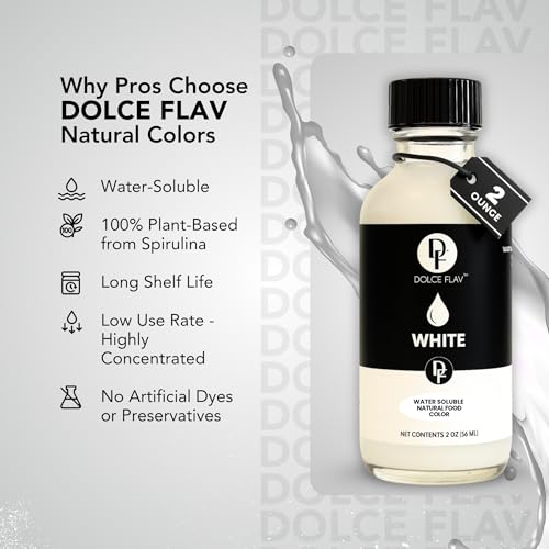 Natural White Liquid Food Coloring