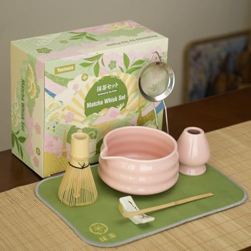 Yeemous 7 Pcs Matcha Whisk Set (7 Count)