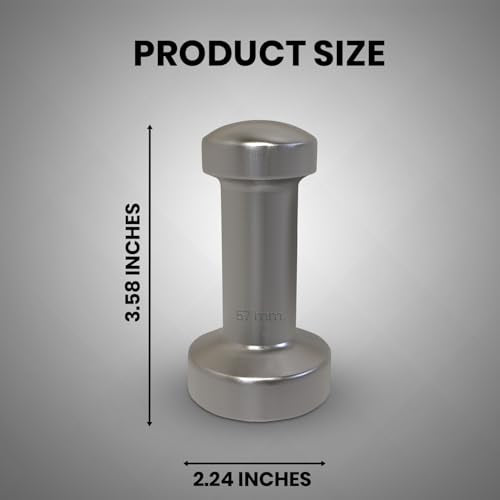 57mm Aluminum Espresso Tamper for Barista Coffee Tamping Tool
