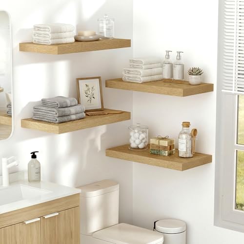10" Deep Floating Shelves (2 Count)