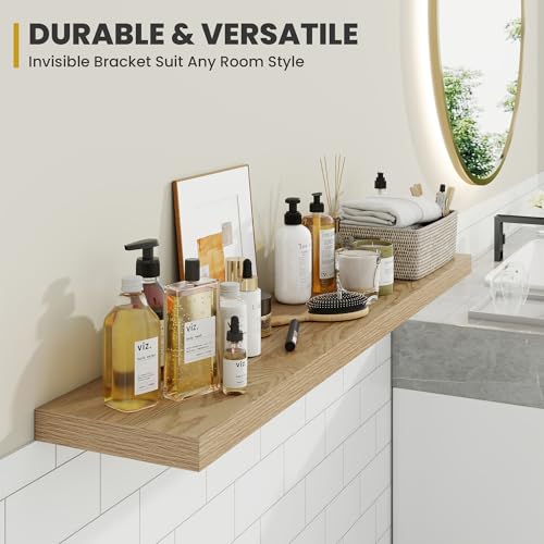72 Inch Floating Shelves