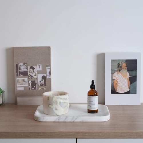 Statuario Marble Vanity Tray