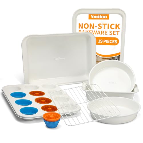 Nonstick Baking Pans Set (19 Count)