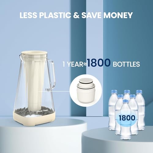 3X Flow Water Pitcher Filter Compatible with LS Home