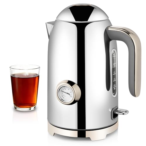 57oz Electric Kettle with Thermometer
