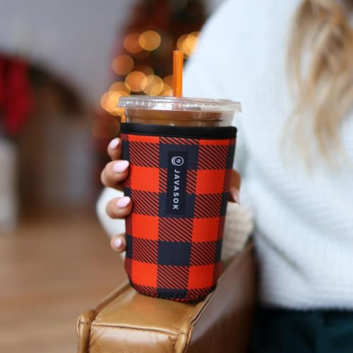 JavaSok Iced Coffee & Cold Soda Insulated Neoprene Cup Sleeve