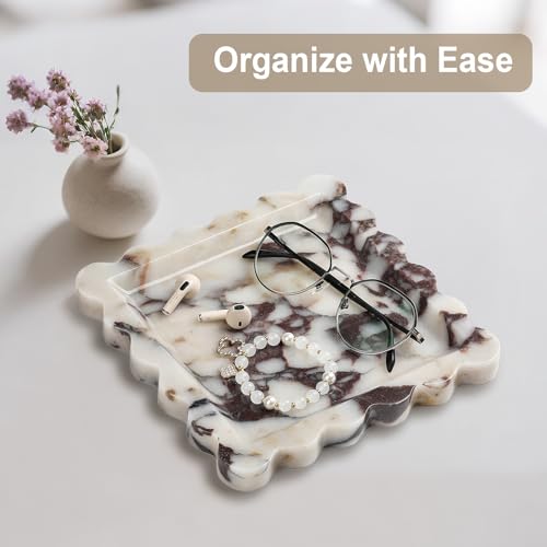 Natural Marble Vanity Tray