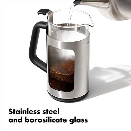 Brew Stainless Steel French Press Coffee Maker