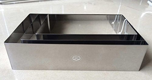 NewlineNY Stainless Steel Cake Mousse Ring Molding Forming