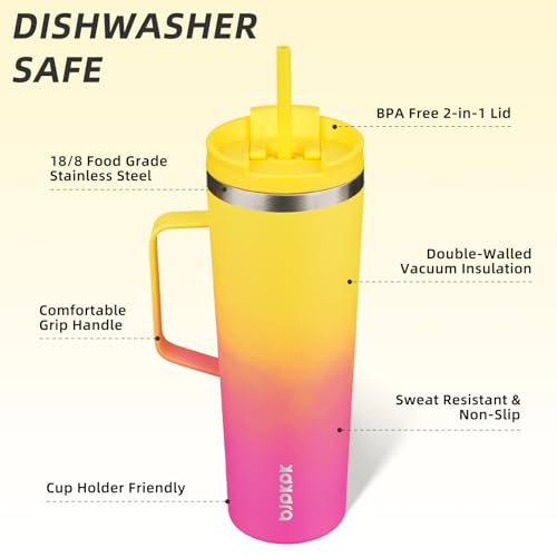 30oz Insulated Tumbler with Handle