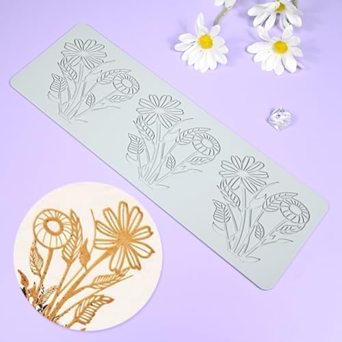 Flower Silicone Cake Lace Mold Cake Decorating Tool Border Decoration Lace Mold Kitchen Baking Tool