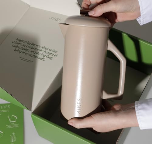 AIRES Ceramic French Press Coffee Maker