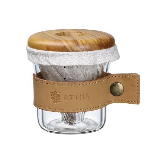 glass pour over coffee maker set