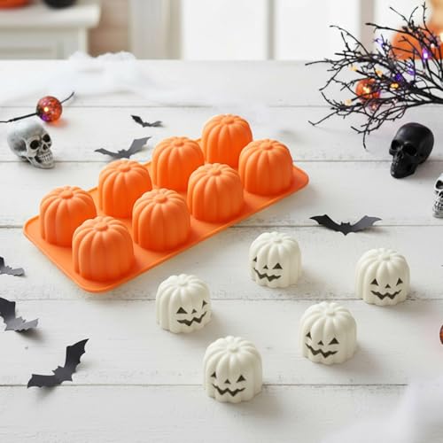 Halloween Pumpkin Silicone Mold for Chocolate