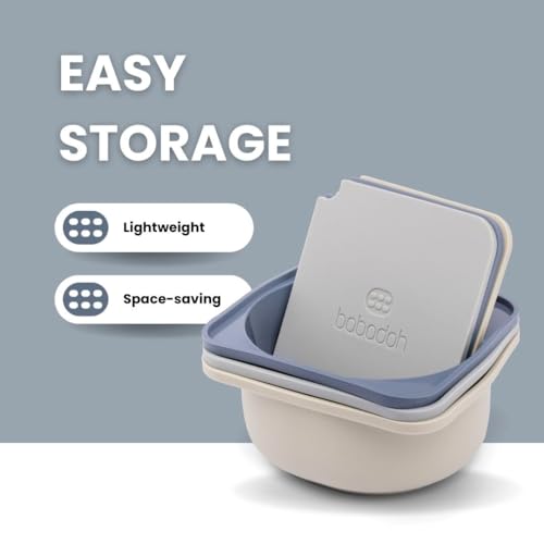 Pizza Dough Proofing Silicone Containers with Lids (6 Count)