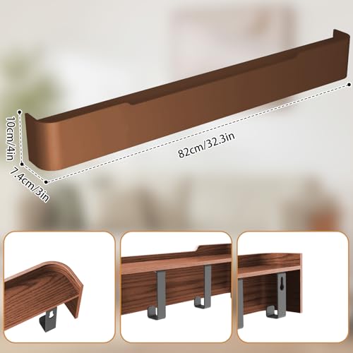 Wall Mounted Coat Rack with Shelf
