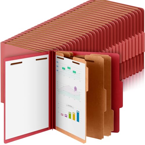 60 Pcs Classification Folder Letter Size