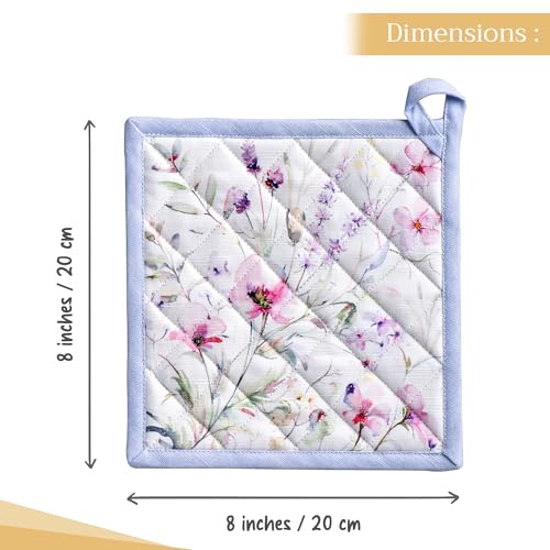 Pot Holders 100% Cotton Potholders (2 Count)