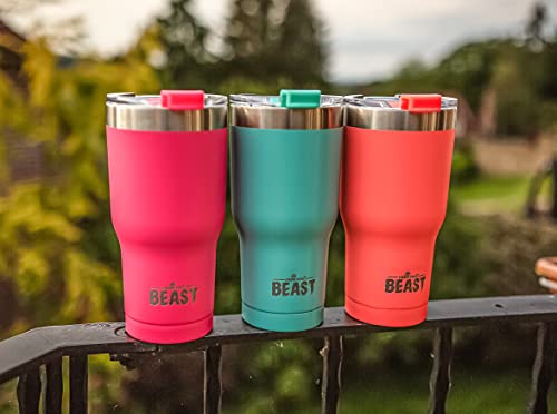 Beast 40 oz Tumbler Stainless Steel Vacuum Insulated Coffee Ice Cup Double Wall Travel Flask