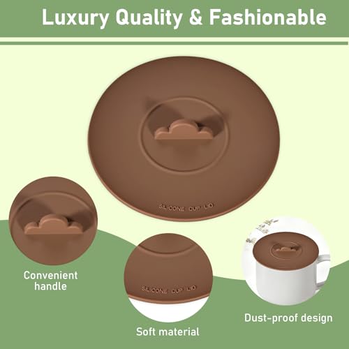 4 Pack Silicone Cup Covers (4 Count)