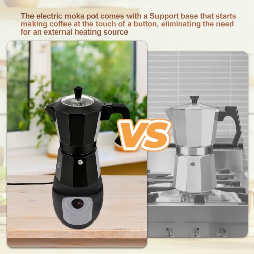 Electric Aluminum Moka Pot 3
