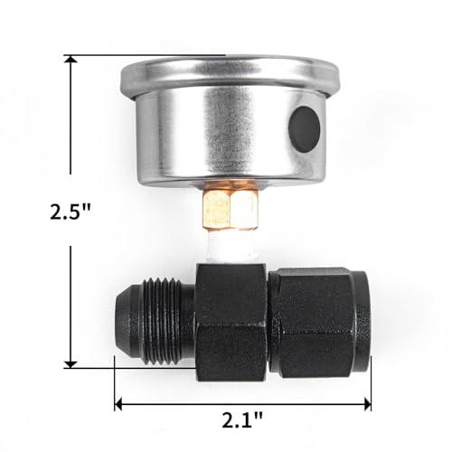 Universal 0 15psi Fuel Pressure Gauge 1
