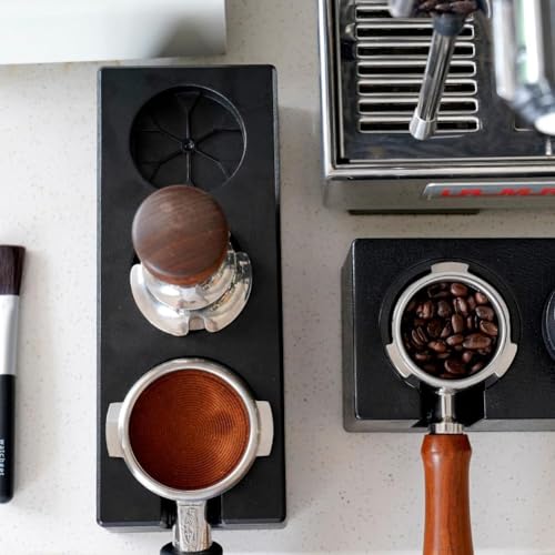 Espresso Tamping Station Organizer Portafilter Holder