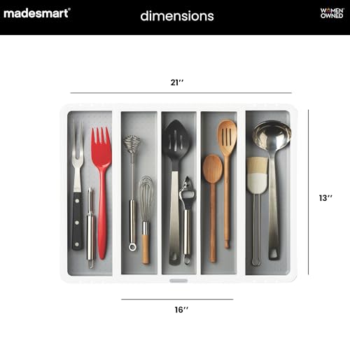 Classic Expandable Compartment Utensil Tray