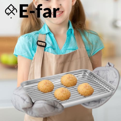 Small Baking Sheet with Wire Rack (2 Count)