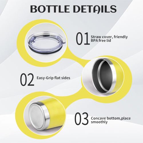 4 Pack 20oz Stainless Steel Travel Coffee Tumbler