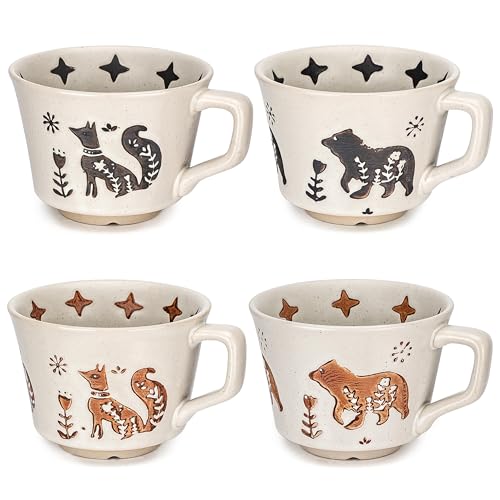 11 oz Ceramic Coffee Mug (4 Count)