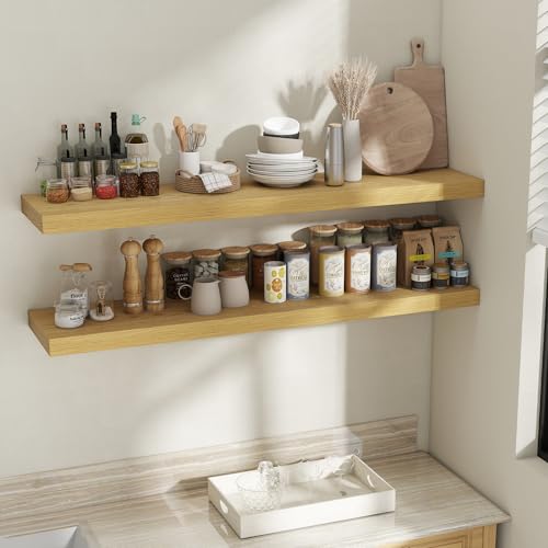 55 Inch Fireplace Mantel Shelf (2 Count)