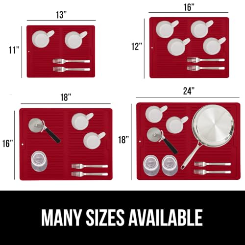 Patented BPA Free Silicone Dish Drying Mat