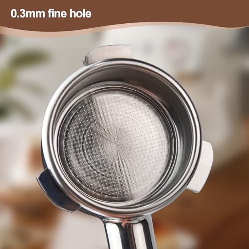54 mm Bottomless Portafilter Compatible with Breville Barista BES870XL