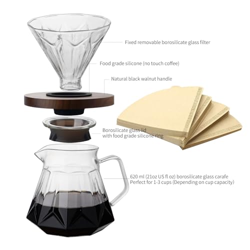 Pour Over Coffee Maker Set
