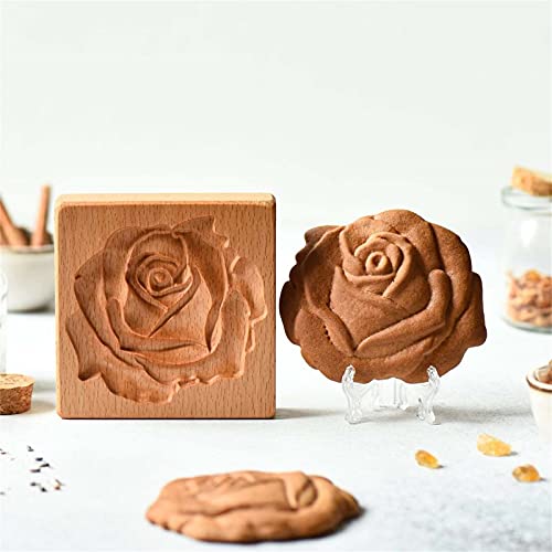 Wooden Cookie Biscuit Mold