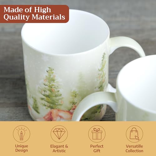 Coffee Mug with Handles Tea Cups
